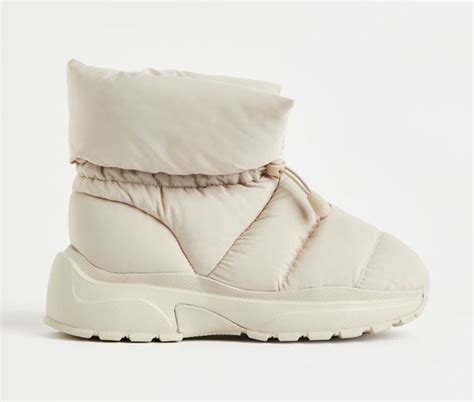 puffer boots h&m.